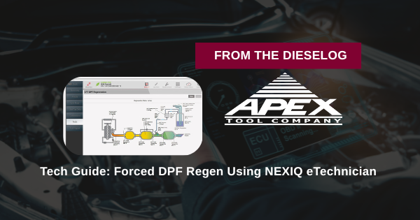 Tech Guide: Forced DPF Regen Using NEXIQ eTechnician